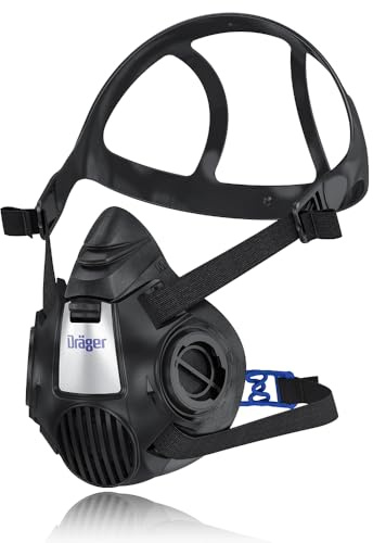 Dräger X-plore 3500 Half-Face Respirator Mask, Size M, NIOSH Approved