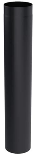 Kratki Tubo de chimenea para estufas 180 DN x 1,0 m RS180/1