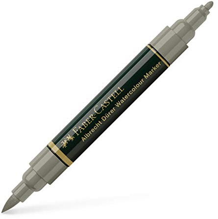 Faber-Castell - 160573 - Packung mit 4 Aquarellmarkern A. Dürer 273 - Warmgrau iv