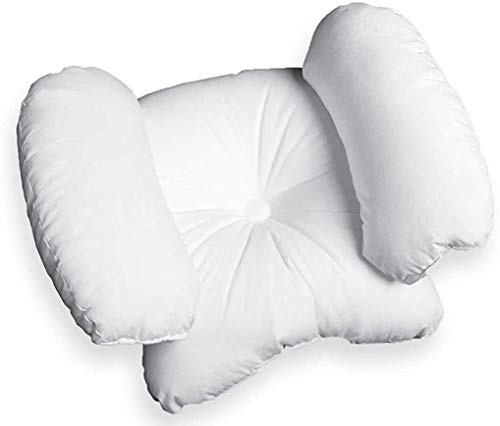 Allstar Innovations Dream Wing Pillow with Wings - Memory Foam Wedge Pillow - 10.24 x 10.63 inches - White - Soft - Multi Position Sleeper - Machine Washable