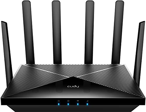 Cudy Router WiFi 4G LTE Cat 12, Qualcomm Chipset, Router modem LTE, Router cellulare Dual SIM 4G, WiFi Dual Band AC1200, 4 porte Gigabit, OpenVPN, WireGuard, Blocco banda, TTL, LT12