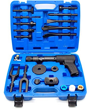 LeTkingok Pneumatic Concrete Breaker, Ball Joint Remover Flat Point Chisel Plane Pneumatic Separating Fork Auto Repair Tool
