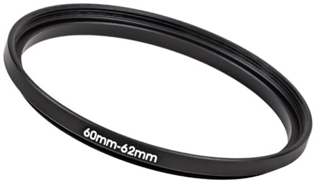 Adaptateur de filtre 60 mm à 62 mm (60 mm-62 mm) pour filtre UV ND CPL 62 mm (MPIXO)