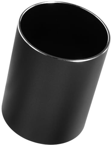 OFFSCH Stifthalter Aus Aluminiumlegierung Becherhalter Bleistifthalter Make Up Pinselbecher Kosmetikpinselhalter Stiftbecher Für Schreibtisch Stifthalter Für Schreibtisch