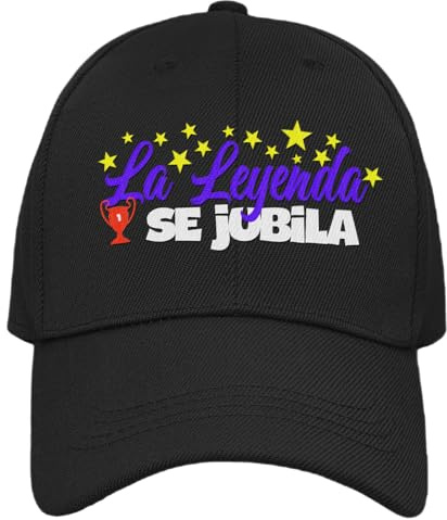 Vulfire Gorra Hombre Jubilado - Regalo para Jubilados Cumpleaños Original Ideas de Regalos para Él para Navidad Talla Única con Visera Jubilación