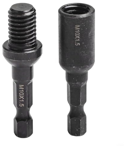 Hanger Bolt & Threaded Insert Driver Set For Streamlined Woodworking Applications And Easy Installation(M10)