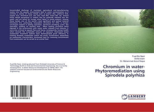 Chromium in water- Phytoremediation using Spirodela polyrhiza