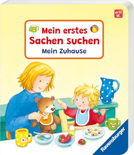Mein erstes Sachen suchen: Mein Zuhause – Babybuch ab 1 Jahr, Wimmelbuch