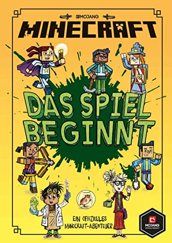Minecraft, Das Spiel beginnt: Ein offizielles Minecraft-Abenteuer | Abenteuerlich und witzig für Kinder ab 7 Jahren | Viele Bilder und kurze Texte für ... 2. Klasse (Die Woodsword-Chroniken, Band 1)