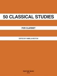 50 Classical Studies. Klarinette Solo.