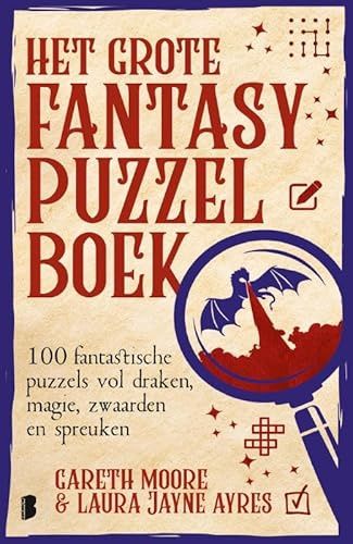 Het grote fantasypuzzelboek: 100 fantastische puzzels vol draken, magie, zwaarden en spreuken