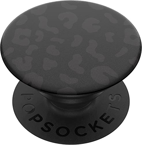 PopSockets PopGrip Expanding Stand and Grip with a Swappable Top for Phones & Tablets - Leopard of the Night, 1 Count