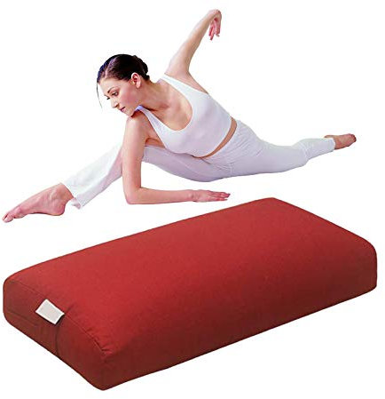 ZhiLianZhao Kissen Nackenkissen Yoga Bolster Meditationskissen Mit Tragegriff Für Anfängerkissen