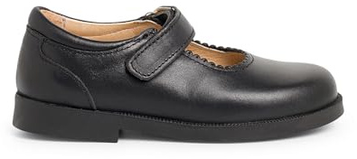 Pisamonas Zapato Colegial Merceditas Niña Cinta Adhesiva Talla 35 Color Negro