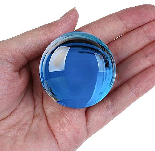 caihuashopping Fotokugel Glas Kristallkugel Heilung Kugel Fotografie Requisiten 40mm Geschenke Neue Hochzeit Künstliche Dekoration Kristall für Home Bälle Glaskugel Fotografie