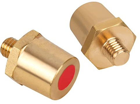 XTDMJ Messing-Batteriepoladapter Paar, M8 Batteriepol, Batteriepolklemmen, Batteriepoladapter fr Lithium-Autobatterien