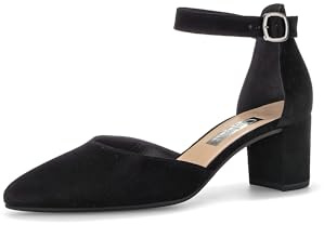 Gabor Klassiska pumps, dam klackskor, Svart 17, 40 EU