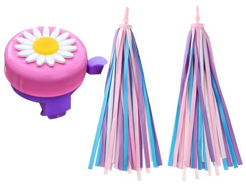Yooghuge Kinderfahrräder Glocken Fahrräder Lenker Hupe Mit Lenker Luftschlangen Lauter Kinderfahrräder Glocken Und Quasten Band