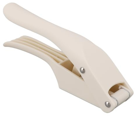 Vitlökspress, vitlökstrimlare, vitlökspress, 2-i-1 skärare och dokumentförstörare, robust köttkvarn, enkel pressning, stabil design för vitlök, ingefära,
