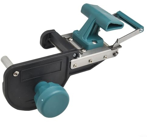 Sileduove Outil de coupe de bande de bord à double usage pour le travail du bois, design incurvé droit pour la fabrication d'armoires