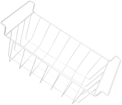 VALICLUD Panier de Rangement pour Congélateur Coffre en Fer Blanc, Suspendu | Structure à Plusieurs Niveaux, Maille Aérée, Usage Maison et Commerce, pour Fruits et Viande