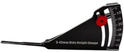 DuskHaven Höhenmesser für Aluminium RC Cars, 3 42 Mm Chassis Höhenverstelllineal