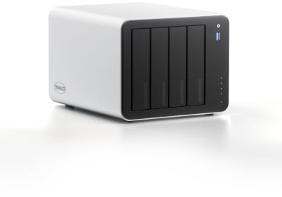 TERRAMASTER F4-425 Pro NAS 4-Bay, Intel N305 8-Core, 8GB RAM (Diskless) | 5GbE LAN x 2, M.2 Slot x 3, AI-Native OS TOS 7, OpenClaw Supported, Network Attached Storage Media Server
