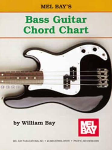Mel Bay's Bass Guitar Chord Chart