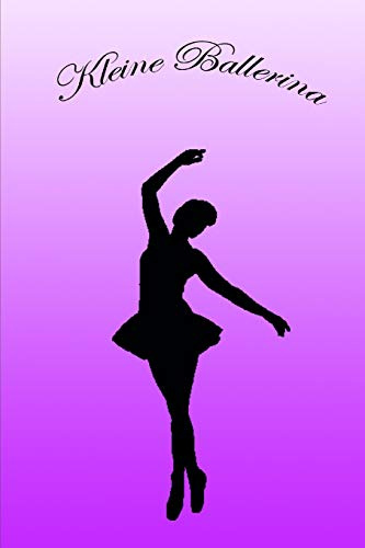 Kleine Ballerina: Ballettbuch mit Skizzenkasten und Linien - 80 Seiten in 6x9