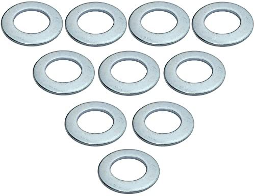 AERZETIX - C49139 - Satz von 10 Unterlegscheiben flach breiter - beilagscheiben - M20 Ø36mm H 2.7mm - aus verzinktem stahl - DIN 125 - für holzkonstruktionen