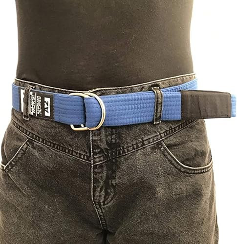 Gi Store Rocks! BJJ Jiu Jitsu Belt for Everyday in All Jiu Jitsu Rank Levels (White, Blue, Purple, Brown, Black), Blue, A4