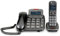 Emporia TH21ABB - Set composto da telefono con filo e cordless DECT, Display illuminato, Segreteria telefonica, Numeri Grandi, Vivavoce, Compatibile con apparecchi acustici (HAC), Nero (Italia)