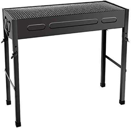 Holzkohlegrill Picknickgrill Klappbarer Grill Edelstahl BBQ Grill Outdoor Tragbarer Holzkohlegrill BBQ Camping Grill Holzkohlegrills Holzkohle Grill