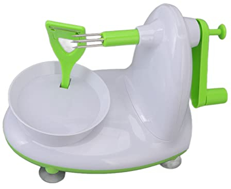 Pelamele Facile da Usare, Sbucciatura Efficiente, Lama in Acciaio Inossidabile, Elevata stabilità, ABS Resistente, Sbucciatura Rapida Multifunzione per (Versione normale)