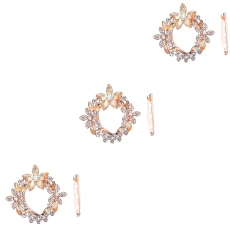SAFIGLE 3stücke Vintage Schal Schnalle Für Damen Kreative Brustnadel Und Für Elegante Kleidung Einfach Zu Tragen Vielseitig Und Langlebig Für Besondere Anlässe