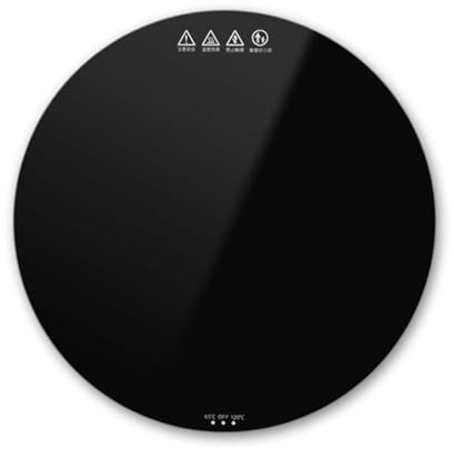 FYRTA Chauffe-Plats Electrique, Assiette chauffante électrique, avec 2 Contrôle de la Température (65°C/120°C), Plateau Chauffant Pour Aliments, pour Fêtes de Famille, Restaurant, Cuisine