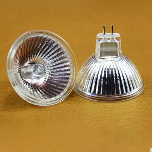 JZLBBC MR11 Halogen Light Bulbs 6V 5W GU4 Spotlight Bulbs MR11 12V 20W GU4 Bi-Pin Base Dimmable Warm White 2Pc 6V-10W