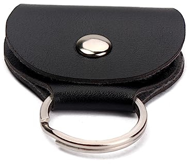 ifundom 1pieza Estuche De Púas De Guitarra De PU Bolsa para y Plectros Soporte para Plectrums Negro