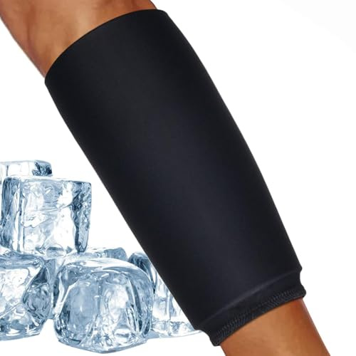 Ellenbogenbandage Ice Pack Wrap – warme und kalte Eiswickel, komprimieren Sie die Ellenbogen-Schiene für Tennisarm, Golferbogen, Prellungen, Gel-Etui, Knie, Ellenbogen