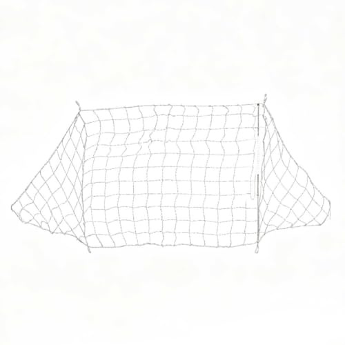 Fußballnetz, Ersatznetz für Fußballtore für 24 x 8 Fuß, 12 x 6 Fuß, 8 x 6 Fuß und 6 x 4 Fuß, Fußballtornetz in voller Größe, Fußballtraining für Erwachsene und Jugendliche