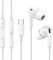 Cuffie USB C con Cavo Tipo C Auricolari In-Trauricolari HiFi Stereo con Microfono e Controllo del Volume, Compatibile con iPhone 15/Samsung Galaxy S23/S22/15 Plus/Google Pixel