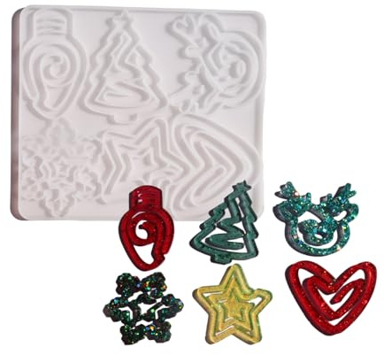 Moule en silicone souple en silicone pour créer des accessoires de lecture festifs