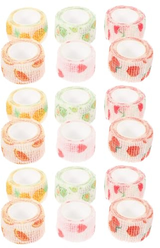 Abaodam Self Adhesive Pet Wrap for Dogs Cats Injury Protection Skin-Friendly Non-Woven Tape for Wound Care and Sprain Support Solution for Pets at Home Or Travel