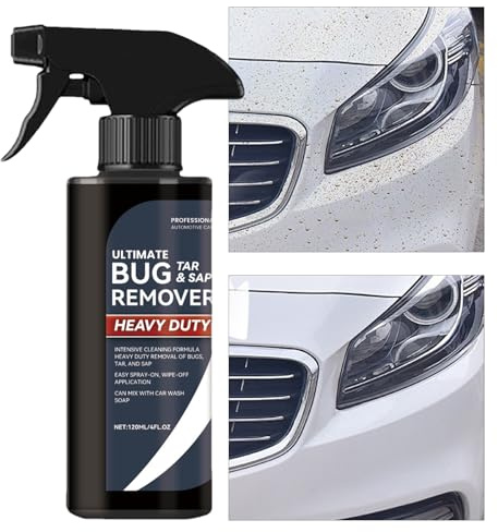 Detergente Per Carrozzeria Auto Rimuove Polvere 120ml | Pulitore Vernice Veicoli per Auto Furgone Caravan Finestrini Fari Porte