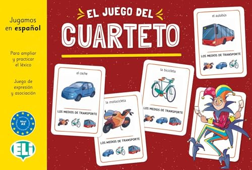 EL juego del cuarteto: 132 playing cards + instructions (English language not guaranteed)