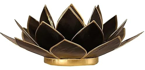 Lotus Atmospherisches Licht schwarz - 13.5 cm