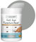 e-concreto Vernice a gesso per mobili, 1 l, shabby chic o finitura opaca liscia al tatto, vernice a gesso + agitatore (grigio)
