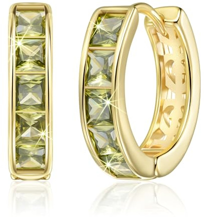 Linawe Kleine Creolen, Piercing Ring Helix Ohrhänger, Nickelfreie Schmuck Damen, Gold Rosegold Silber Mini Creolen Ohrstecker