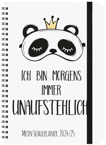 Schülerkalender Unaufstehlich 2024/2025: mit 12-monat.-Kalendarium von August 2024 bis Juli 2025. Pro Woche 2 Seiten mit viel Platz für Notizen. Format 14,8 x 21 cm