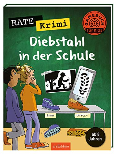 Rate-Krimi – Diebstahl in der Schule: Ab 8 Jahren | Spannendes Rätselheft für Krimi-Fans